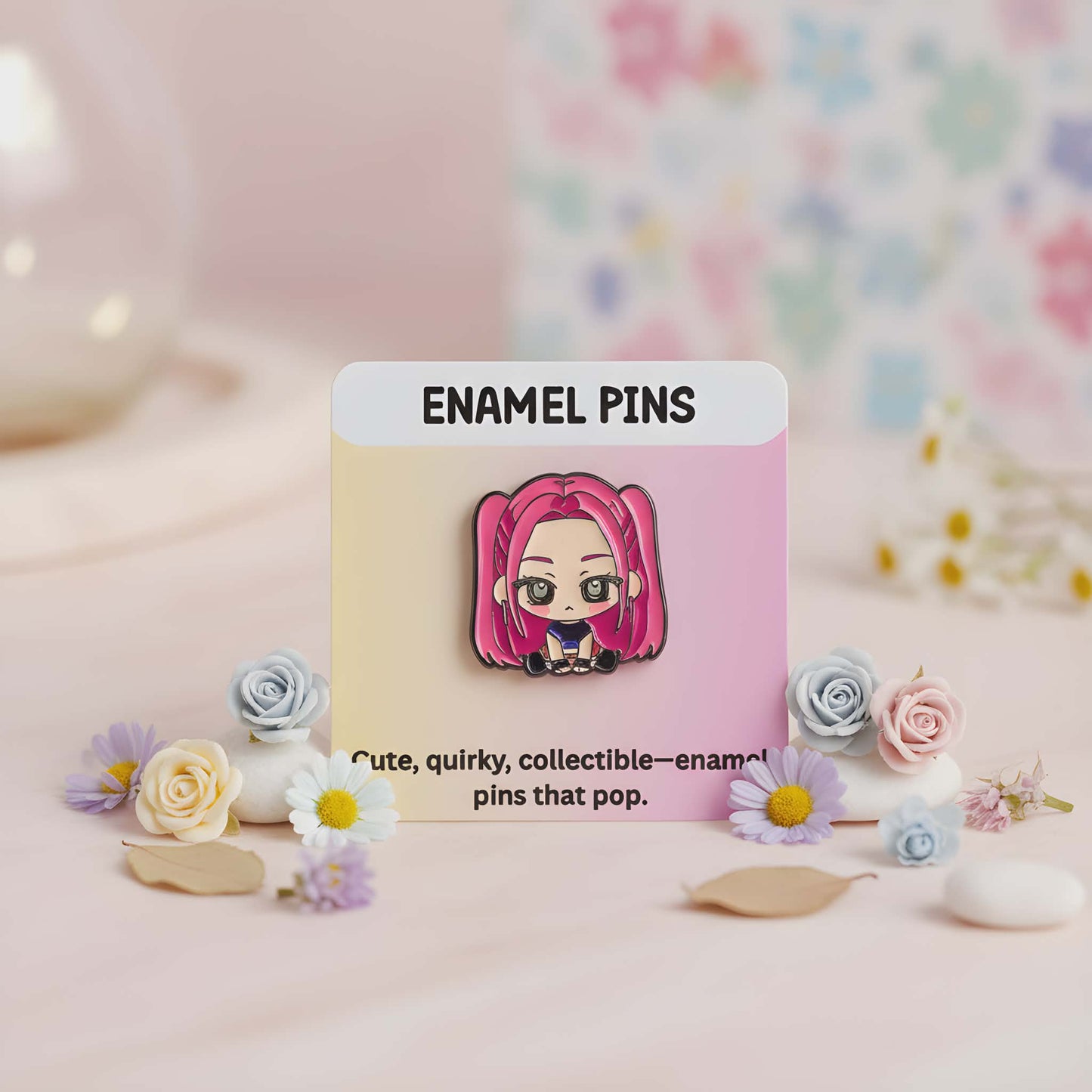 K-Pop Demon Hunter Enamel Pins