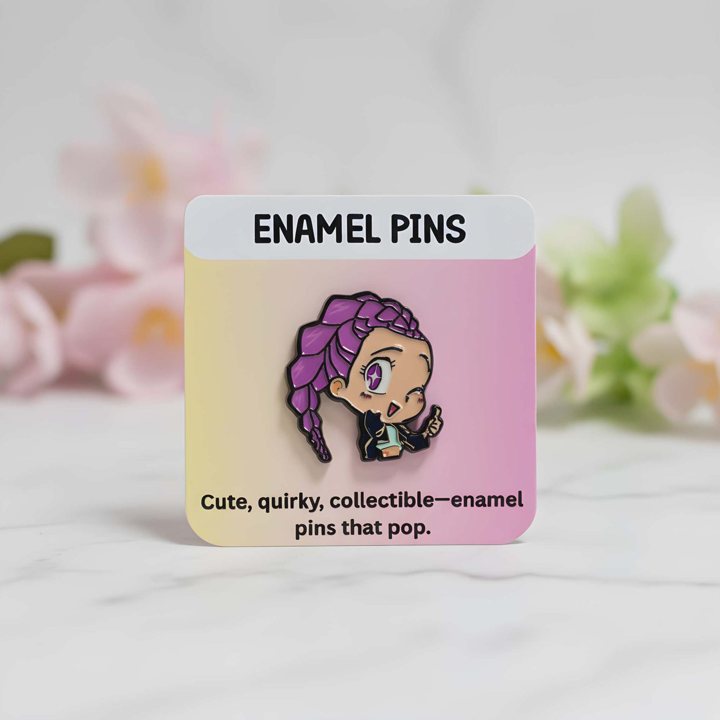 K-Pop Demon Hunter Enamel Pins