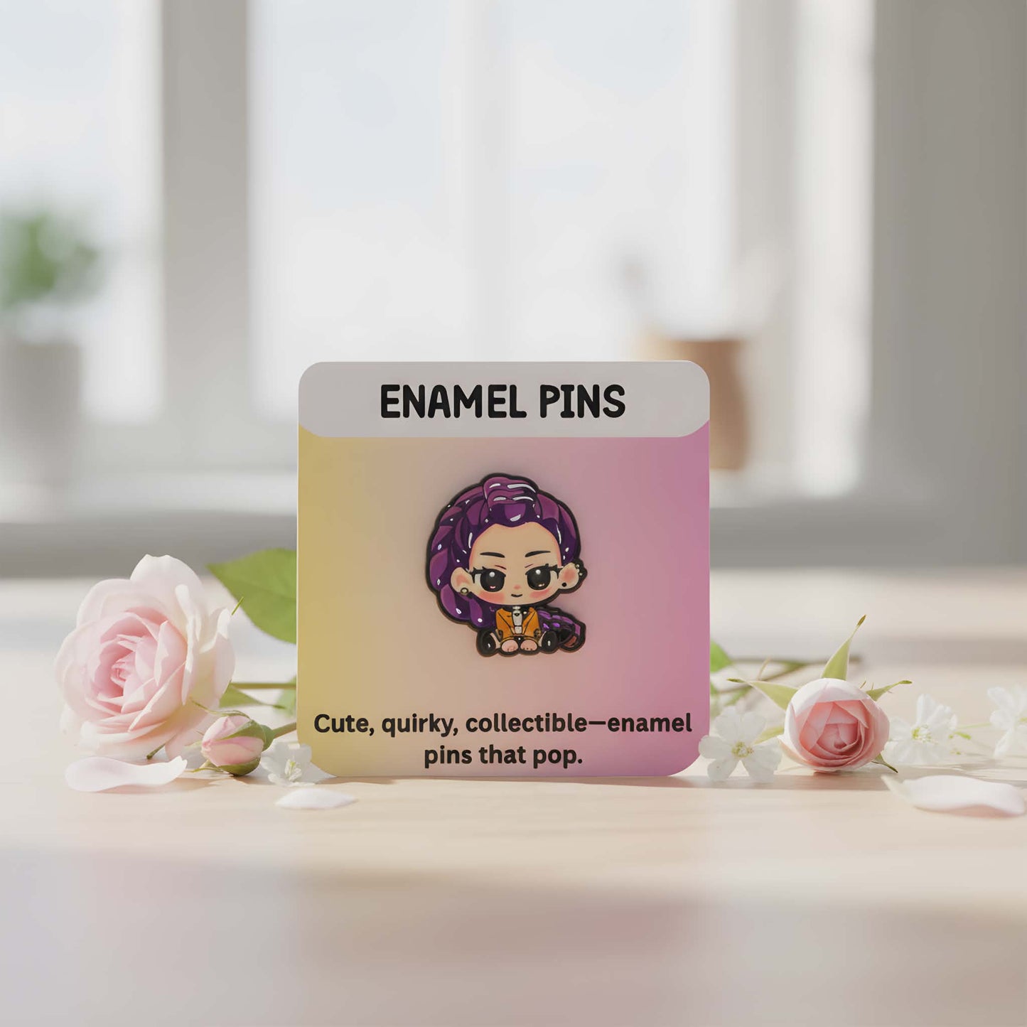 K-Pop Demon Hunter Enamel Pins
