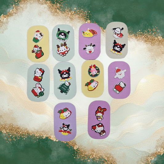 Sanrio Christmas Croc Charms