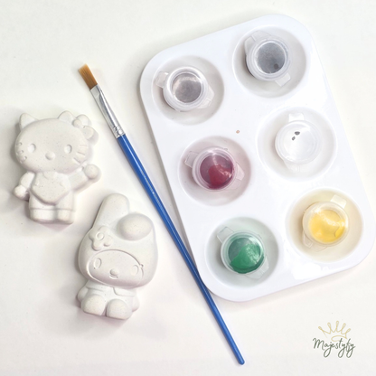 Cute Character Craft Kit for Kids | Paint Your Own Cute Character Keepsakes