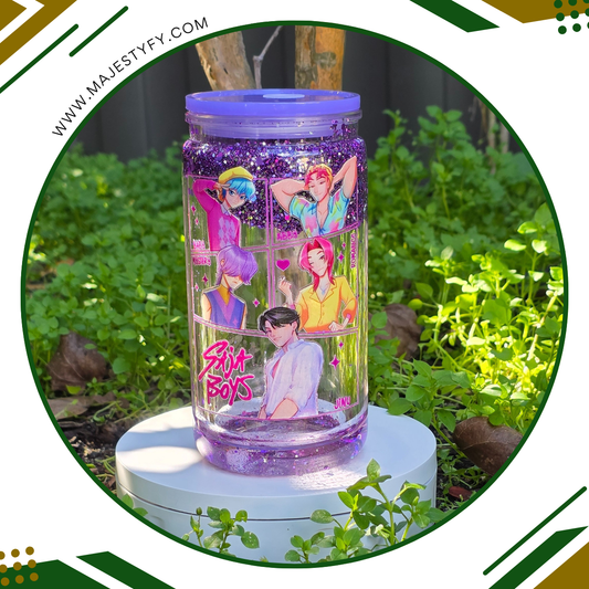 Saja Boys Snowglobe Tumbler