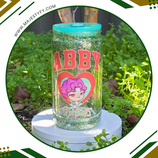 Abby (Saja Boys) Snowglobe Tumbler