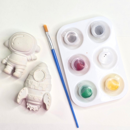 Space Craft Kit for Kids | Paint Your Own Space Keepsake Set