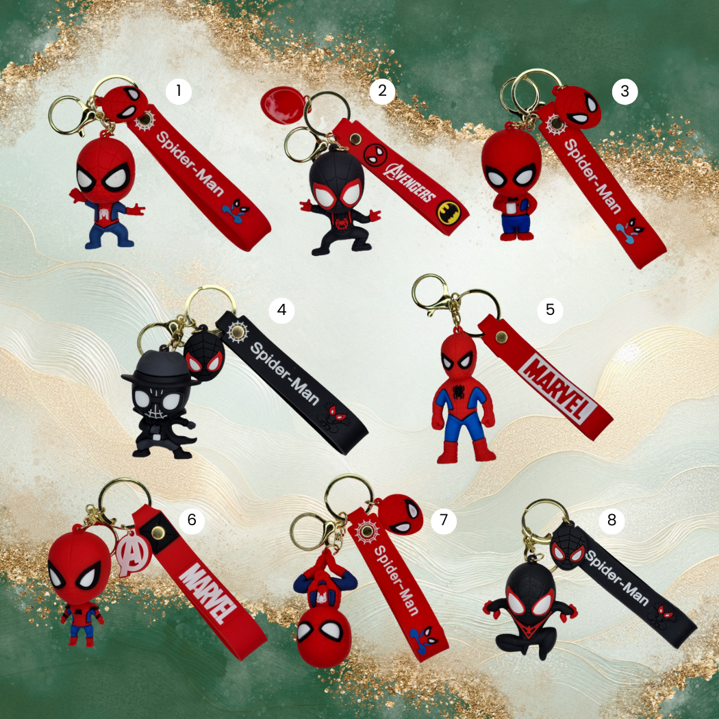 Spiderman Keychain