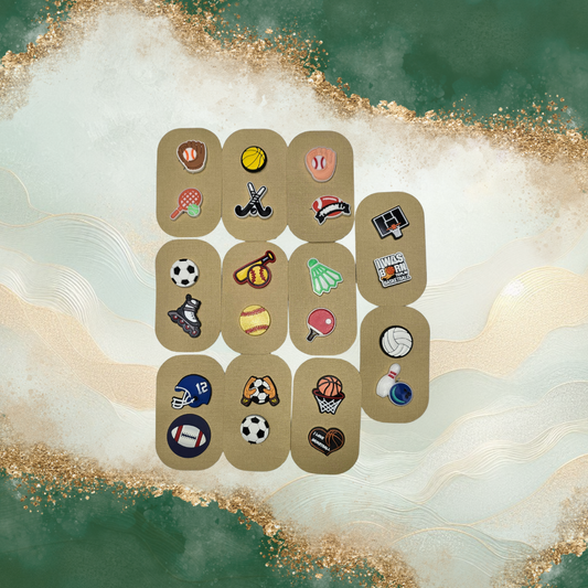 Sports Croc Charms