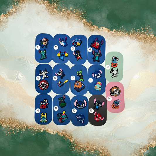 Stitch Croc Charms