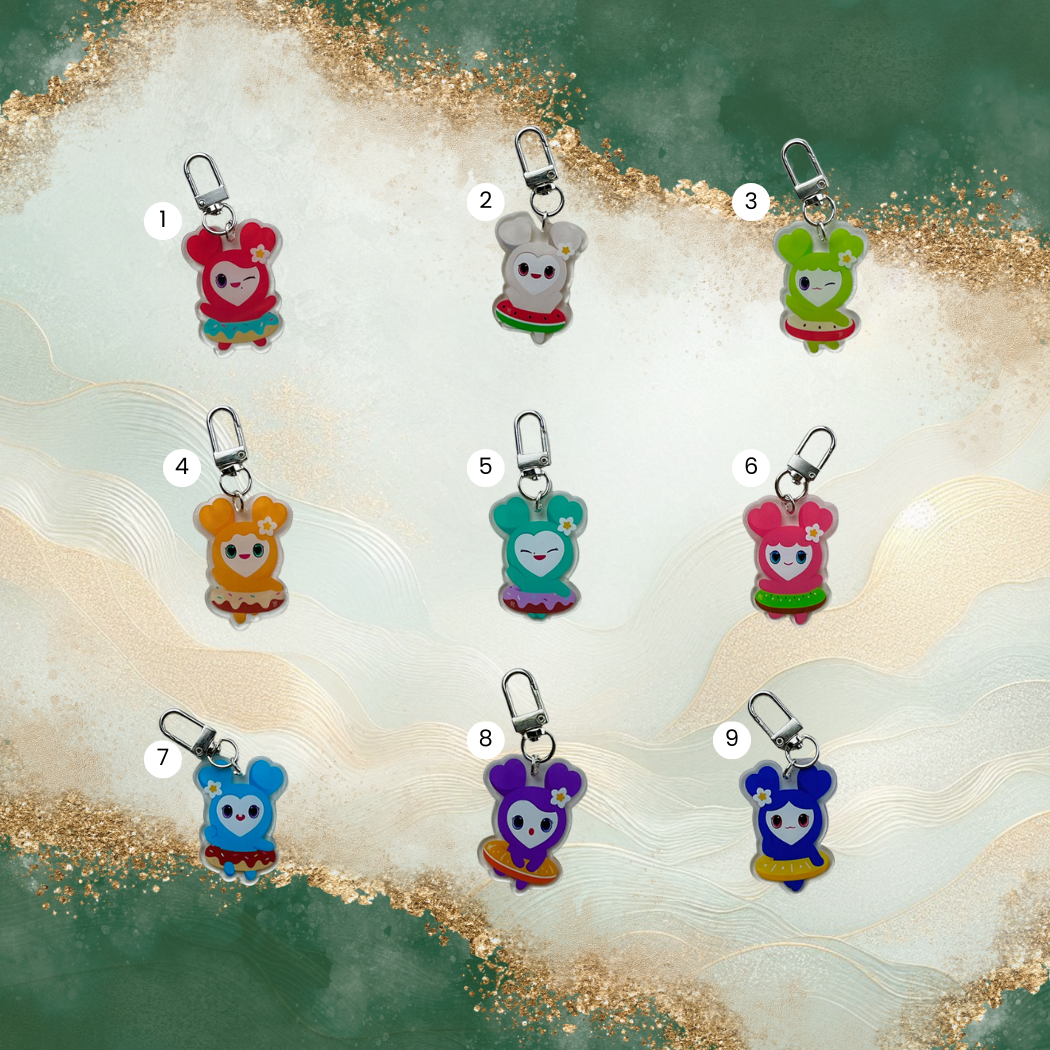 Twice Character Keychain