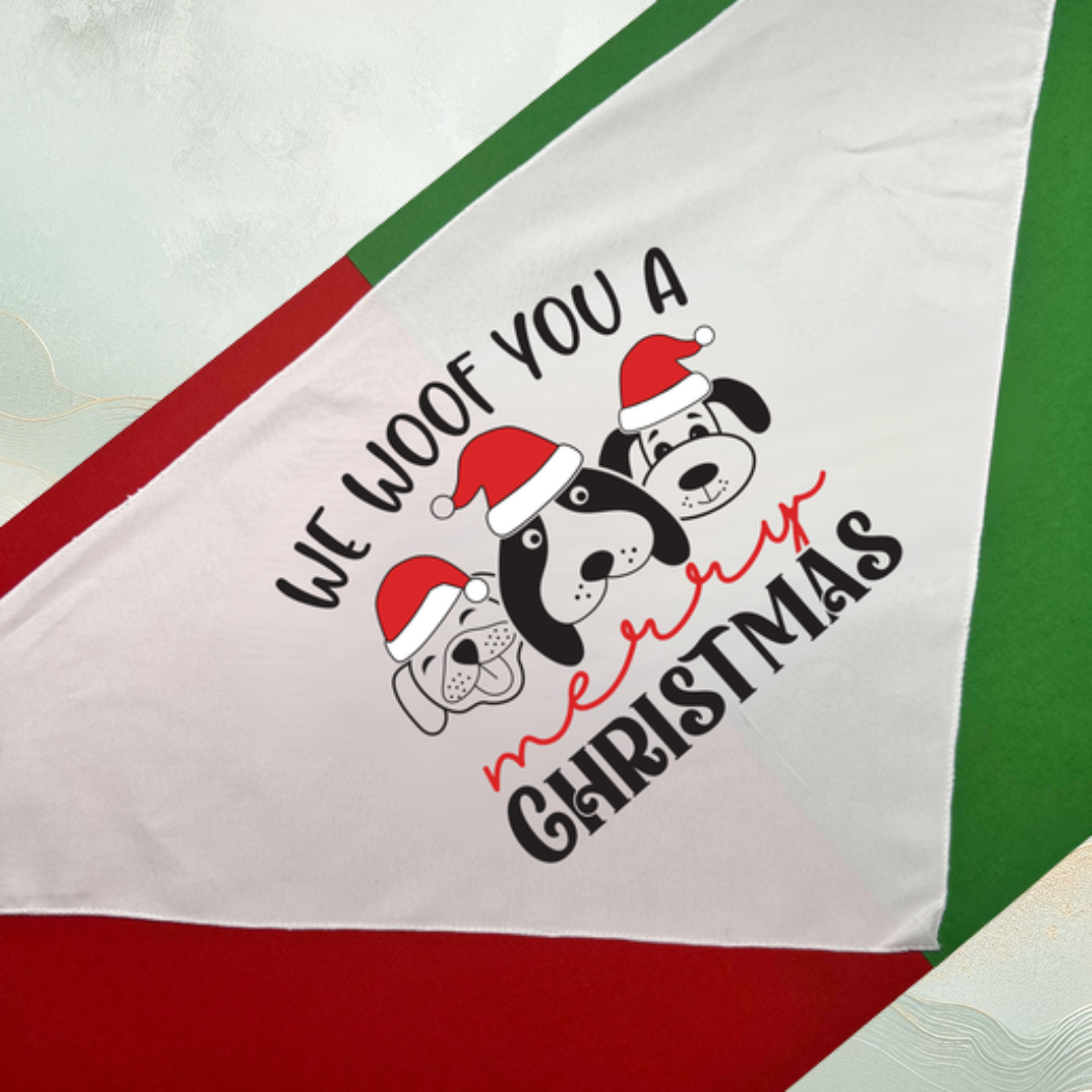 Christmas Dog Bandana's
