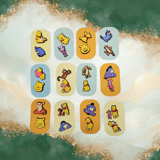 Winnie The Pooh Gang Croc Charms