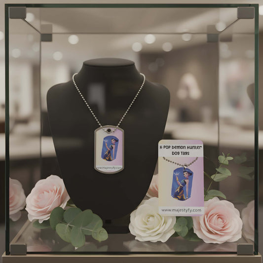 K-Pop Demon Hunter Dog Tags