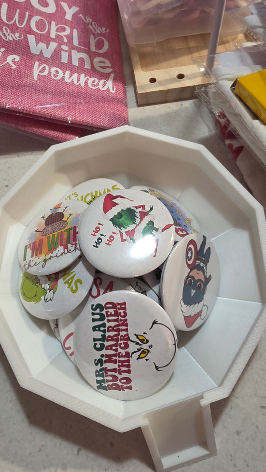 Assorted Christmas Badges